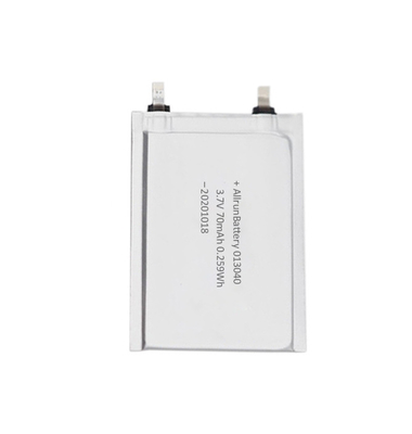 TBD 3,7 V 70 mAh ultradünner LiPo-Akku für elektronische RFID-Tags