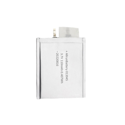 Smart Cards Ultradünner LiPo-Akku 110 mAh 3,7 V Akku mit langer Lebensdauer