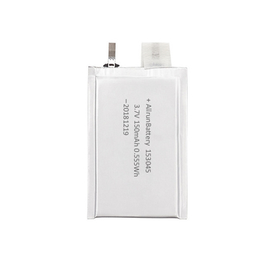 Ultraflacher LiPo-Akku 3,7 V 150 mAh Wiederaufladbarer Lithium-Polymer-Akku