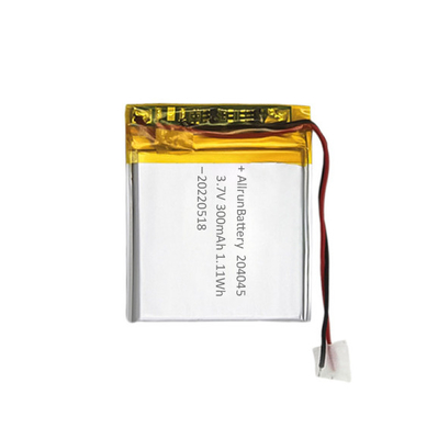 3,7 V 300 mAh Ultradünne LiPo-Batterie Kundenspezifische Lithiumbatterie 204050