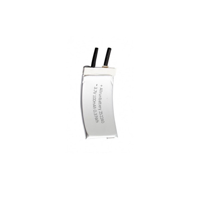 Kundenspezifischer 3,7 V 100 mAh LiPo-Akku 1C gebogener Lithium-Polymer-Akku