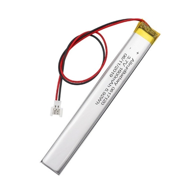 Benutzerdefinierte Li-Polymer-Batterien 3,7 V 1600 mAh Ultraschmaler LiPo-Akku