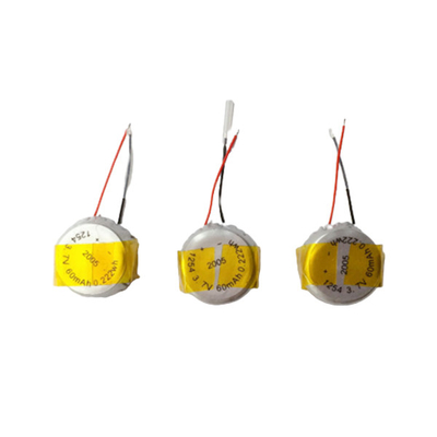 wieder aufladbare des Li-Polymer-1C Batterie-Angebote Batterie-Satz-des Knopf-3.7V 60mAh LiPo