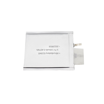 Smart Cards Ultradünner LiPo-Akku 110 mAh 3,7 V Akku mit langer Lebensdauer