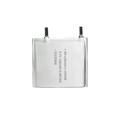 MP5-Player 3,7 V 130 mAh ultradünner LiPo-Akku langer Zyklus 104348