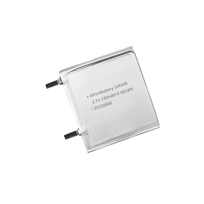 MP5-Player 3,7 V 130 mAh ultradünner LiPo-Akku langer Zyklus 104348