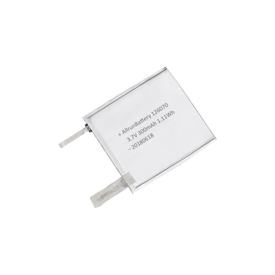 OEM 1C 3,7 V 300 mAh ultradünne Lithium-Polymer-Batterie für MP5-Player