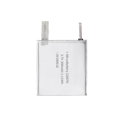 OEM 1C 3,7 V 300 mAh ultradünne Lithium-Polymer-Batterie für MP5-Player