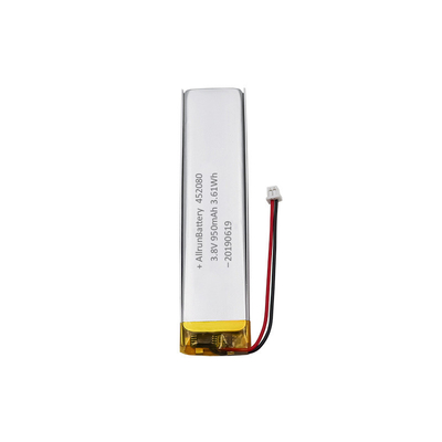 Wearable Electronics Ultra schmaler LiPo-Akku 3,8 V 950 mAh 452080
