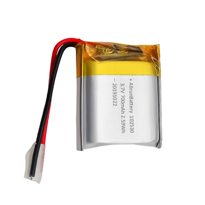 Wiederaufladbarer Custom Light Weight LiPo-Akku 3,7 V 700 mAh 102530