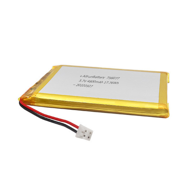 Dünner Lithium-Polymer-Akku 3,7 V 4800 mAh Rechteck-Lithium-Ionen-Lithium-Polymer