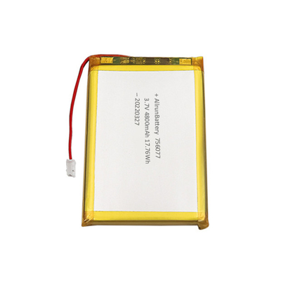 Dünner Lithium-Polymer-Akku 3,7 V 4800 mAh Rechteck-Lithium-Ionen-Lithium-Polymer