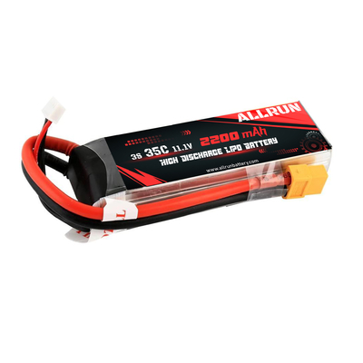 35C Lithium-Polymer-Akku mit hoher Entladung 3S 11,1 V 2200 mAh LiPo-Akku
