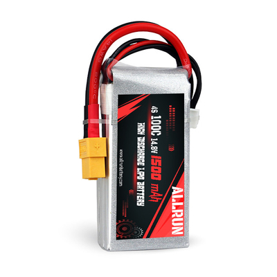 14,8 V 4S 1500 mAh LiPo-Akku 100C LiPo-Akku mit hoher C-Rate