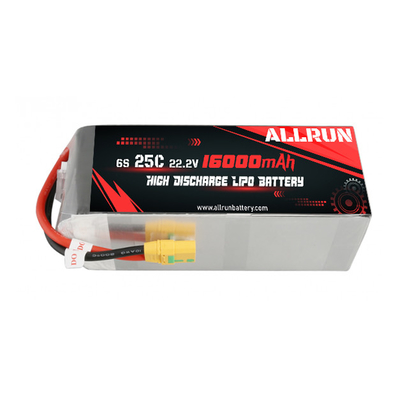 Elektrowerkzeuge LiPo-Akku mit hoher Entladung 25C 22,2 V 6S 16000 mAh