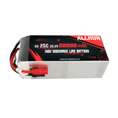 25C 6S 22000 mAh LiPo-Akku 22,2 V LiPo-Akku mit hoher C-Rate