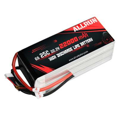 25C 6S 22000 mAh LiPo-Akku 22,2 V LiPo-Akku mit hoher C-Rate