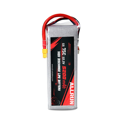 9048155 75C 22,2 V 6S 5200 mAh LiPo-Akkupack mit hoher Entladung