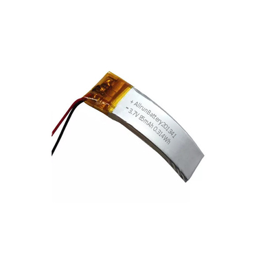 AR gebogener LiPo-Akku 85 mAh 3,7 V wiederaufladbarer Lithium-Akku