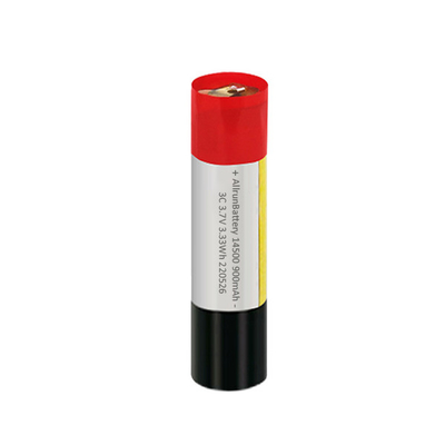 Kundenspezifischer zylindrischer 3C-LiPo-Akku 3,7 V 900 mAh Li-Polymer-Akku