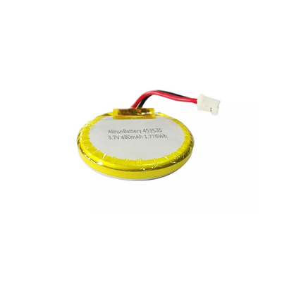 Runder 3,7-Volt-Lithium-Polymer-Akku 480 mAh LiPo-Akku wiederaufladbar