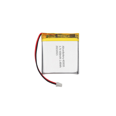 Quadratischer LiPo-Akku 400mAh 1C 3,7 V Li-Polymer-Akku