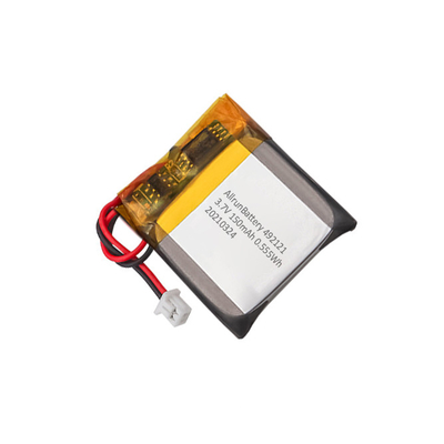 1C Langlebiger IoT-Akkupack Wiederaufladbarer quadratischer 3,7-V-150-mAh-LiPo-Akku