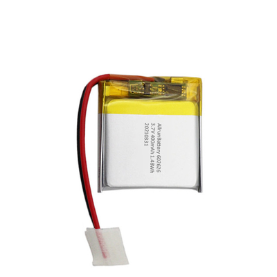 Leichter 1C-Akku in quadratischer Form Wiederaufladbarer 3,7-V-Akku 400 mAh