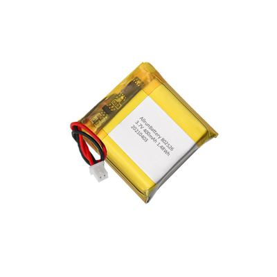 Leistungsstarker quadratischer Akku 3,7 V 400 mAh LiPo-Akkupack