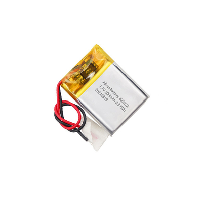 Leistungsstarker Mini-LiPo-Akku 3,7 V 100 mAh Ultra kleiner Lithium-Polymer-Akku
