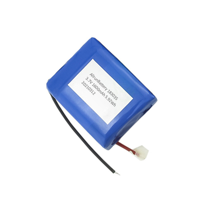 Kundenspezifischer Lithium-Akku 183035 Li-Ionen-Akku 3,7 V 1600 mAh