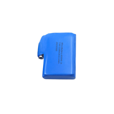 2S1P Tragbarer Akku 1100 mAh 7,4 V Lithium-Polymer-Akkupack