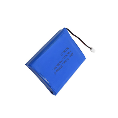 2S1P 7,4 V 3000 mAh Medizinischer Lithium-Akku Leistungsstark wiederaufladbar