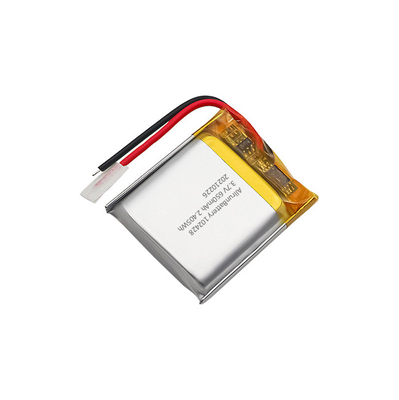 Kundenspezifischer 3,7 V 650 mAh LiPo-Akku 1C Wiederaufladbarer Lithium-Polymer-Akkupack