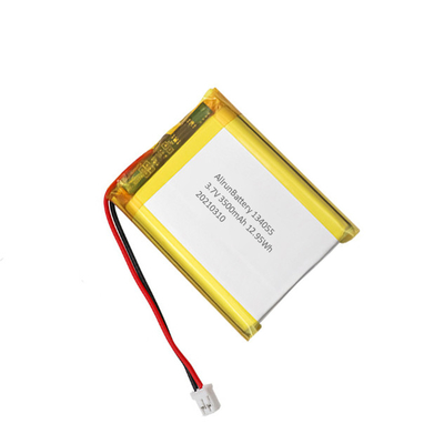 Benutzerdefinierte 3,7 V 3500 mAh rechteckige Batterie / LiPo-Batterie 134055