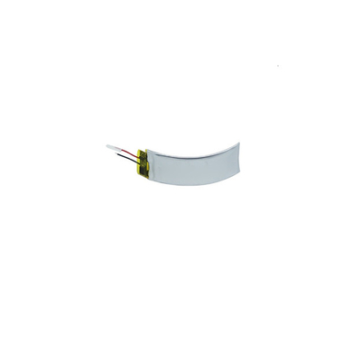 Hochzyklischer wiederaufladbarer gebogener LiPo-Akku 3,7 V 45 mAh 401629