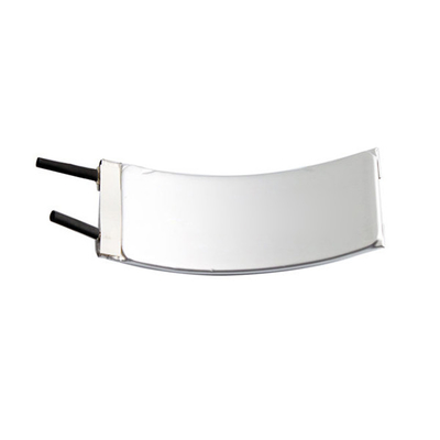 Gebogene tragbare Batterie, 3,7 kundenspezifische LiPo Batterie 405028 V 600mAh für tragbare Geräte