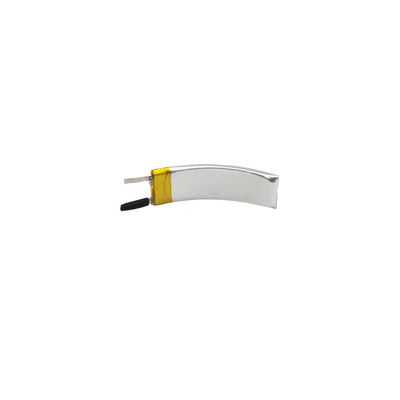 Gebogene tragbare wiederaufladbare Batterie 3,7 V 80 mAh LiPo-Batterie