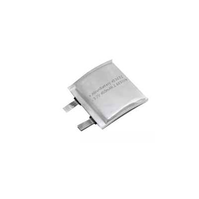 Kundenspezifische Lithium-Polymer-Batterie Form LiPo-Batterie-450mah 3,7 V wieder aufladbare für Blutdruck-Geräte