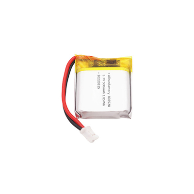 Leichter rechteckiger Akku Tragbarer 3,7-V-LiPo-Akku 500 mAh