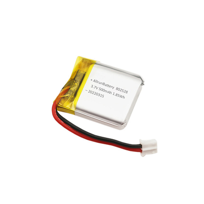 Leichter rechteckiger Akku Tragbarer 3,7-V-LiPo-Akku 500 mAh