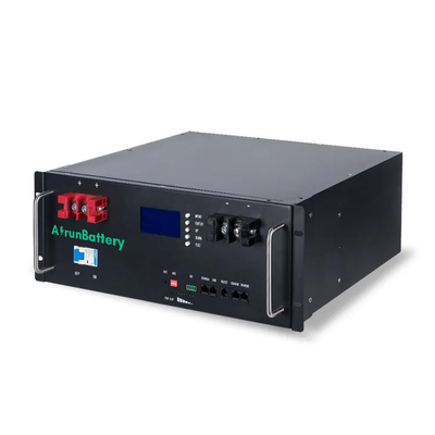 Energie-Akkumulator-Satz des Server-Gestell-LiFePO4 für weg Gitter-Solarenergie-Systeme