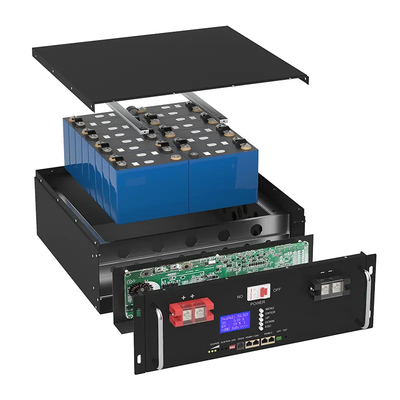 Kundenspezifische Batterie des Batterie LiFePO4 Powerwall-Solarenergie-System-48V 100Ah LiFePO4