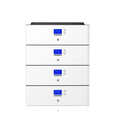 Energie-Akkumulator-Satz 51.2V 100Ah 5,12 KWH kundenspezifisches BMS Stackable Battery Pack
